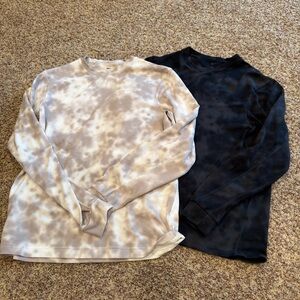 Lot of 2 Nike Training Long Sleeve Tee Shirts